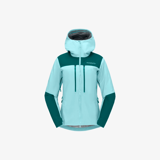 Norrona Trollveggen GTX Pro Light Jacket - Womens Clearwater / M