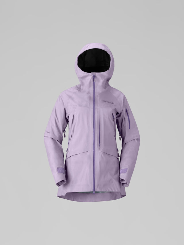 Norrona More GTX Jacket - Womens Purple age / S