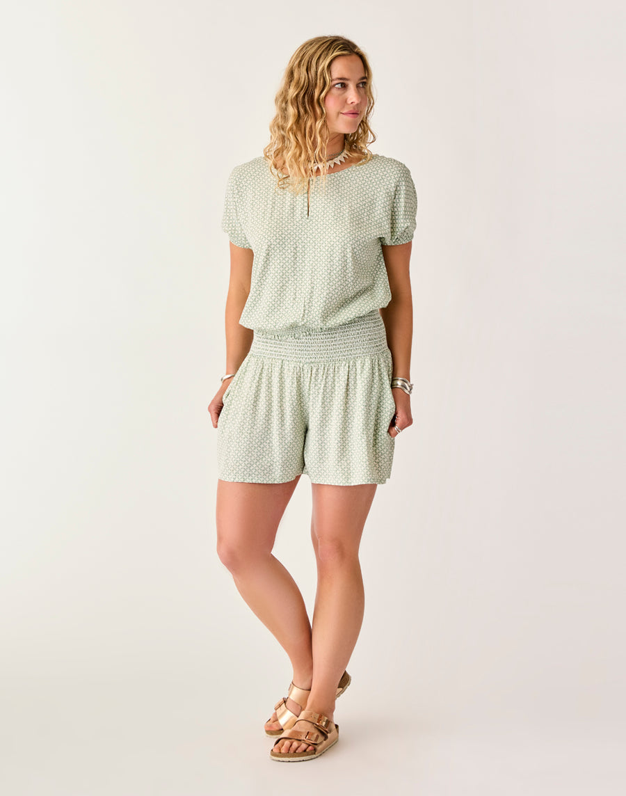 Carve Designs Leah Short - Womens Dark Haze Geo / XS