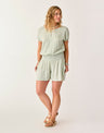 Carve Designs Leah Short - Womens Dark Haze Geo / XS