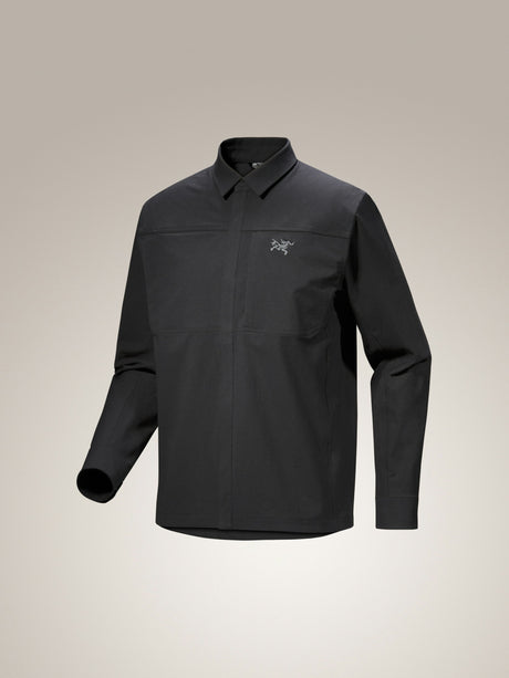 Arcteryx Cronin Cotton Overshirt - Mens Black / S