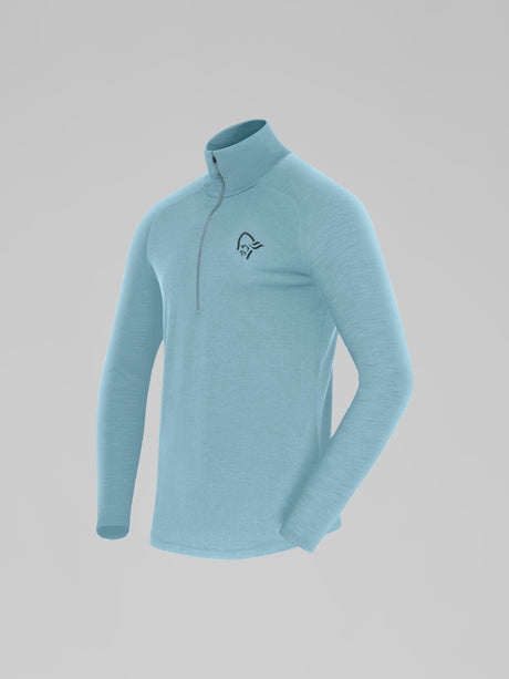 Norrona Femund PureUll Zip Neck - Mens