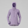 Norrona More Octa Zip Hood - Womens Purple Sage