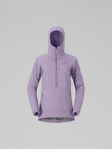 Norrona More Octa Zip Hood - Womens Purple Sage