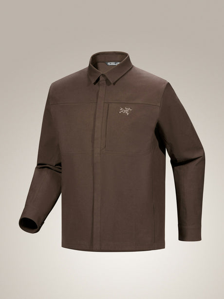 Arcteryx Cronin Cotton Overshirt - Mens Carob / L