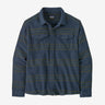 Patagonia Fjord Flannel Shirt - Mens Treelined: Smolder Blue / XXL