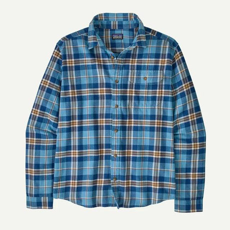 Patagonia Lightweight Fjord Flannel Shirt - Mens Prime: Shore Blue / S