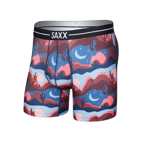 Saxx Volt Breathable Mesh Boxer Brief Great Migration-Multi