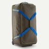 Patagonia Black Hole Wheeled Duffel 100L Basin Green w/Fitz Trout