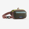 Patagonia Ultralight Black Hole Mini Hip Pack Patchwork: Pine Needle Green