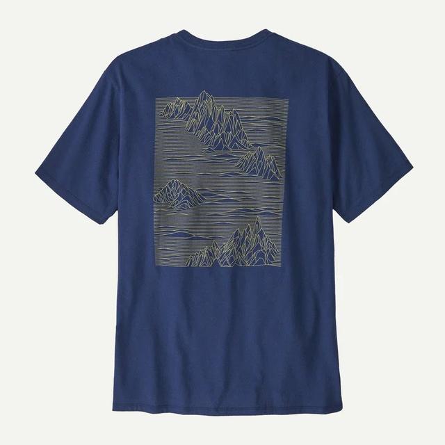 Patagonia Strataspire Responsibili-Tee - Mens Clement Blue
