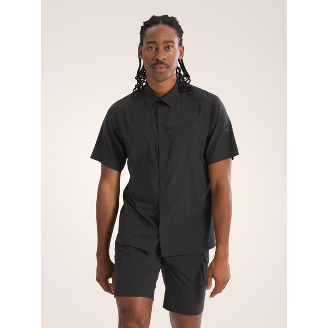 Arcteryx Skyline Short Sleeve Shirt - Mens Black