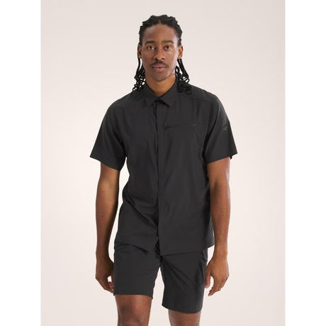 Arcteryx Skyline Short Sleeve Shirt - Mens Black