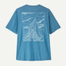 Patagonia Cap Cool Daily Shirt - Cloud Crag - Mens Shore Blue - Light Shore Blue X-Dye