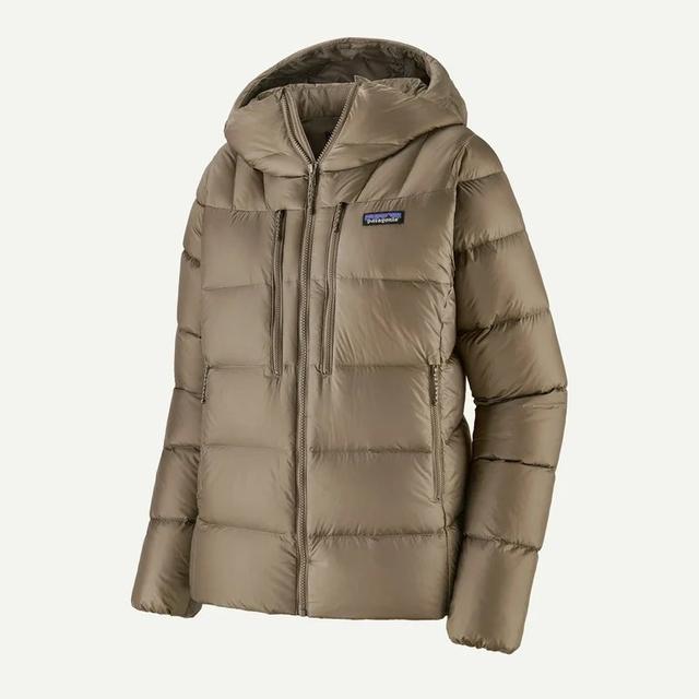 Patagonia Fitz Roy Down Hoody - Womens Wing Grey / L