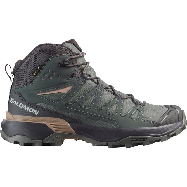 Salomon X Ultra 360 Edge Mid GTX - Womens Sedona Sage/Urban Chic/Etherea