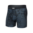 Saxx Droptemp Cooling Mesh Boxer Brief Jungle Noir-Black