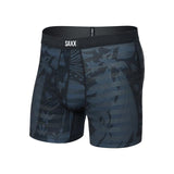 Saxx Droptemp Cooling Mesh Boxer Brief Jungle Noir-Black