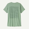Patagonia Cap Cool Daily Graphic Shirt - Womens Strataspire: Ellwood Green X-Dye / M