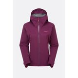 RAB Downpour Light Jacket - Womens Mulberry / XS