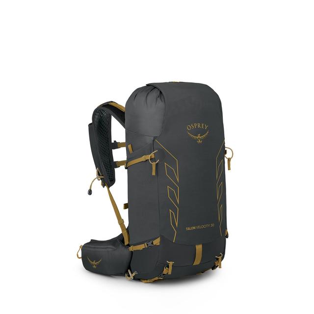 Osprey Talon Velocity 30 Dark Charcoal-Tumbleweed Yellow