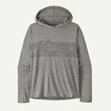 Patagonia Cap Cool Daily Hoody - Strataspire Stripe - Mens Feather Grey