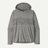 Patagonia Cap Cool Daily Hoody - Strataspire Stripe - Mens Feather Grey