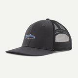 Patagonia Take A Stand Trucker Hat Stand Up Trout: Ink Black
