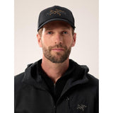 Arcteryx Bird Word Trucker Hat 24K Black