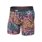 Saxx Vibe Xtra Soft Comfort Boxer Brief Surf Flowers-Ebony