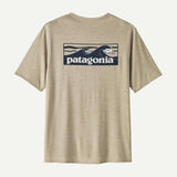 Patagonia Cap Cool Daily Graphic Shirt - Waters - Mens Boardshort Logo Tones: Pumice X-Dye / S