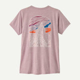 Patagonia Cap Cool Daily Shirt - Cloud Crag - Womens Quiet Violet