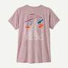 Patagonia Cap Cool Daily Shirt - Cloud Crag - Womens Quiet Violet