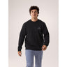 Arcteryx Emblem Fleece Crew - Mens Black