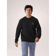 Arcteryx Emblem Fleece Crew - Mens Black