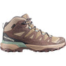 Salomon X Ultra 360 LTR Mid GTX - Womens Desert Tan/Iron/Green Milieu