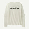 Patagonia Long Sleeve Cap Cool Daily Graphic Shirt - Waters - Mens Casting Logo: White / M