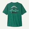 Patagonia Cap Cool Daily Shirt - Great Waves - Mens Gem Green - Light Gem Green X-Dye