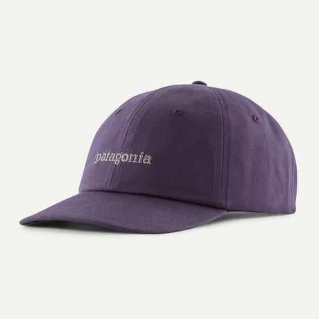 Patagonia Fitz Roy Icon Trad Text Logo: Plummet Purple