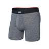 Saxx Vibe Xtra Soft Comfort Boxer Brief - Mens Dark Grey Heather