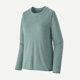 Patagonia Long Sleeve Cap Cool Daily Shirt - Womens Thermal Blue - Light Thermal Blue X-Dye / XXS