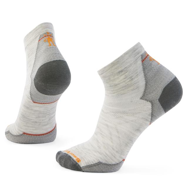 Smartwool Run Zero Cushion Ankle - Mens Ash / M