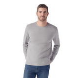 Smartwool Perfect Crew Long Sleeve Tee - Mens LIGHT GRAY HEATHER / XXL