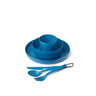 Sea to Summit Camp Dinnerware Set w/ Mesh Sack - [6 Piece] Cendre Blue