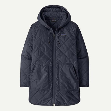 Patagonia Diamond Quilted Parka - Womens Sunken Blue