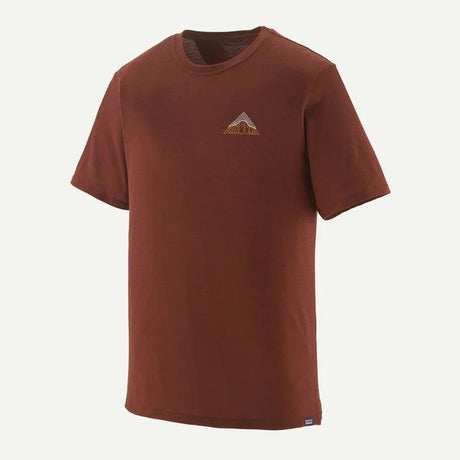 Patagonia Cap Cool Merino Blend Graphic Shirt - Mens Driftways: Dried Vanilla