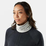 Smartwool Thermal Merino Reversible Neck Gaiter Light Gray Color Shift