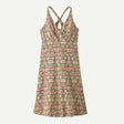 Patagonia Amber Dawn Dress - Womens Butterfly Geo: Weathered Stone / S