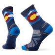 Smartwool Hike Light Cushion Colorado Crew - Mens Laguna Blue / XL