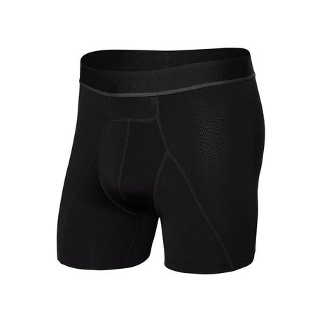 Saxx Kinetic Light-Compression Mesh Boxer Brief - Mens - Past Season Blackout
